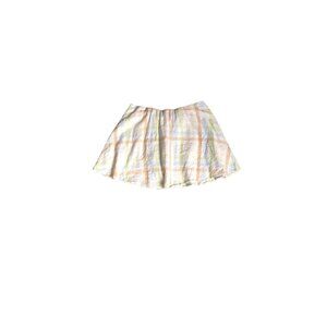 American Eagle White, Blue, Brown and Green Skirt